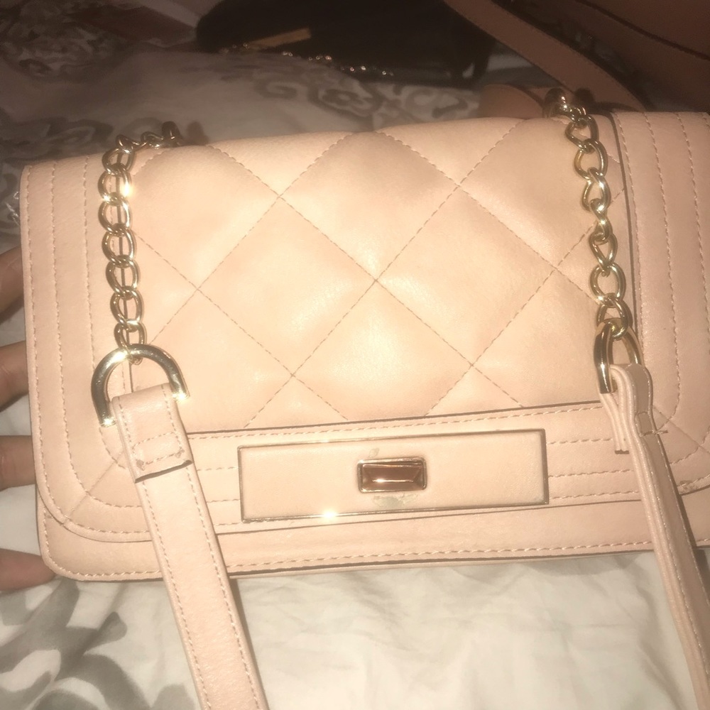 Crossbody purse- blush pink-target